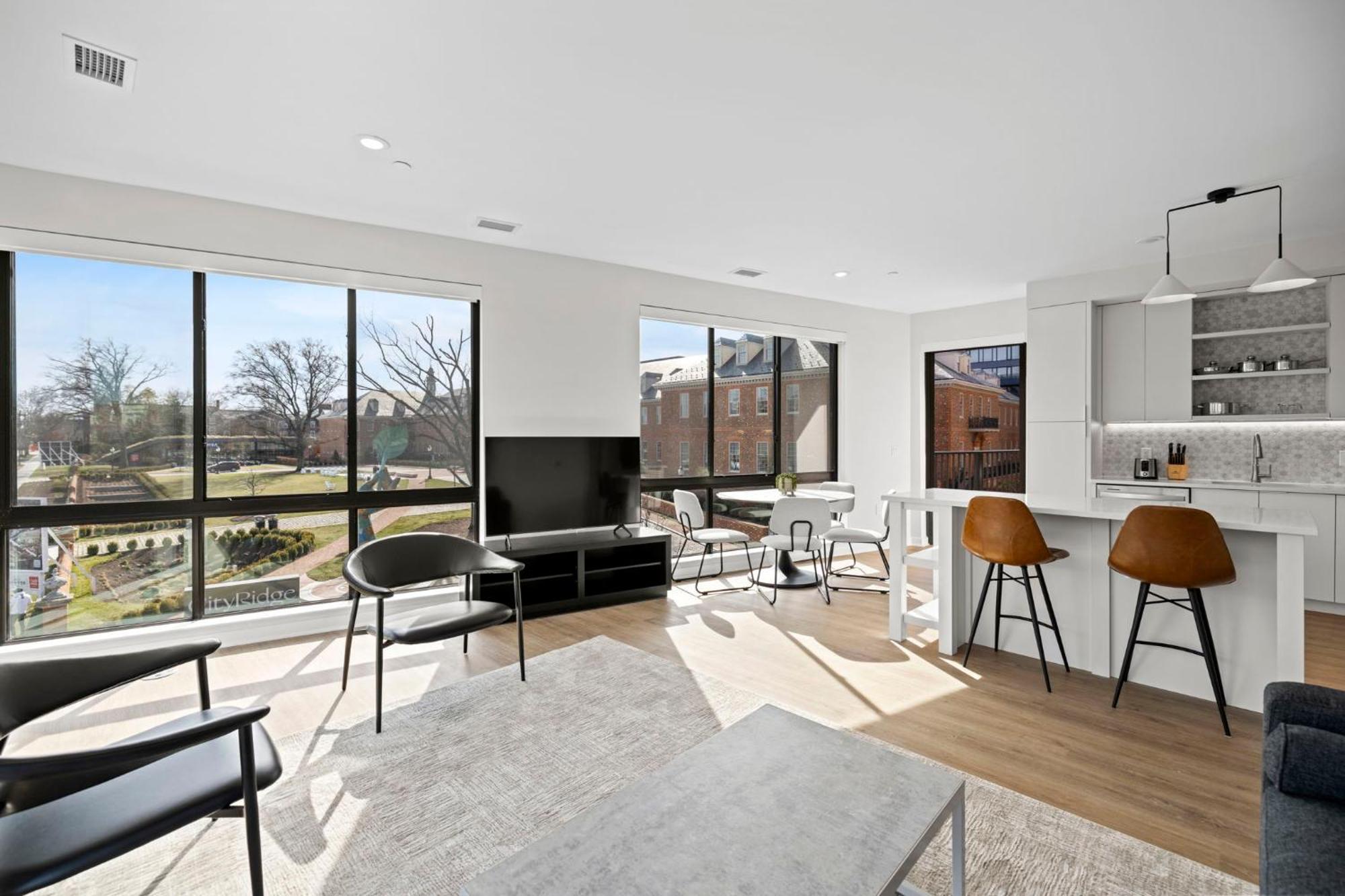 Placemakr Cathedral Heights Apartment Washington Bilik gambar